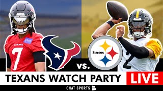 Texans vs Steelers Live Streaming Scoreboard Free PlayByPlay Highlights NFL Hall Of Fame Game [upl. by Rickard646]