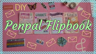 HOW TO MAKE A PENPAL FLIPBOOK 2 Penpalling On A Budget 💌 [upl. by Gibbs898]