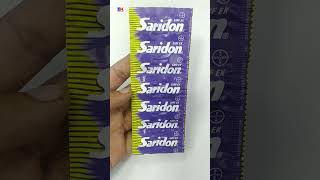 Saridon Tablet  Saridon Tablet dosage  YouTube short youtubeshorts [upl. by Sib]