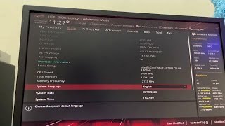 How to update Bios ROG STRIX Z490E GAMING BIOS 2701 [upl. by Malynda]