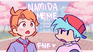 Namida animation meme  FNF  Flash Warning [upl. by Eisnyl]