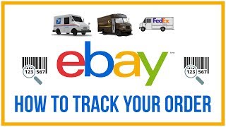 How To Track An Order On eBay  ANY CARRIER [upl. by Aliahs671]