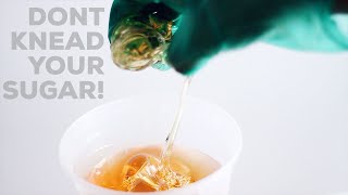 04 DIY SUGAR WAX FOR BEGINNERS  NO Thermometer NO Kneading JUST POUR amp STORE [upl. by Laekcim]