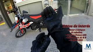 Prueba  Aprilia SX 125 2022 [upl. by Phenice]