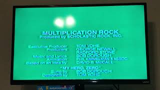 Closing To Schoolhouse Rock Multiplication Rock 1995 VHS SP Mode Copy [upl. by Eellehs]