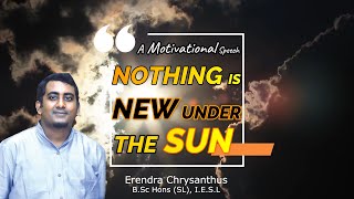 Facing challenges in Life  A Motivational Speech  By Sir Erendra Chrysanthus  MinCo Productions [upl. by Ecyle]