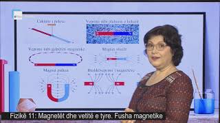 Fizikë 11  Magnetët dhe vetitë e tyre Fusha magnetike [upl. by Nnomae255]