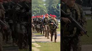 DESFILE DA ARTILHARIA ANTIAÉREA DA BRIGADA PARAQUEDISTA AO SOM DO DOBRADO MILITAR 182 🦅 [upl. by Emmalynn]