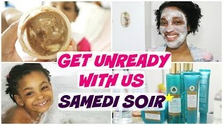 GET UNREADY WITH US un samedi soir Routine soins visage du moment [upl. by Jackson]