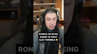 Would Ronnie Radke fight Alex Terrible fallinginreverse ronnieradke rockmusic metal [upl. by Arrol]