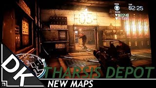 Killzone Mercenary NEW MP MAPS  Tharsis Depot  PS Vita gameplay [upl. by Koloski602]