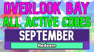 Overlook Bay Codes September 2022 ROBLOX WORKING Overlook Bay Codes [upl. by Ikkiv]