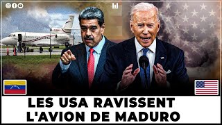 LES USA CONFISQUENT DE FORCE LAVION DU PRESIDENT DU VENEZUELA [upl. by Ensign115]