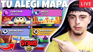 🔴LIVE TU ALEGI MAPA PE CARE VREI SA JUCAM  BS ROMANIA [upl. by Brody396]