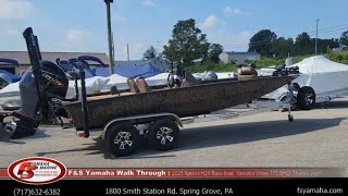 2025 Xpress H20 Bass boat Yamaha Vmax 175 SHO Thanks Josh F amp S Yamaha Hanover PA [upl. by Evetta462]