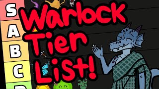 Ultimate Warlock Tier List  Ultimate Guide to Warlock Subclasses in DampD 5e [upl. by Aleacem]