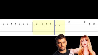 Martin Garrix amp Jex  Told You So Easy Guitar Tabs Tutorial [upl. by Akineg992]