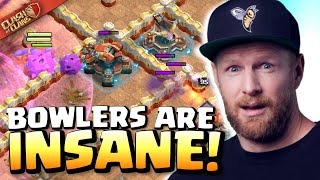 BOWLERS delete Fully SUPERCHARGED TH16 on HARD MODE in Grand Finals Clash of Clans [upl. by Kowal]