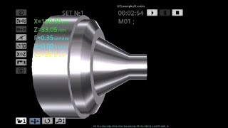 G73 Pattern Repeating Cycle  cnc​ Program Video  Cnc simulater App  Fanuc Control [upl. by Lebiram173]