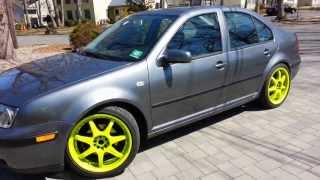 How To Plasti Dip Rub StripsTrim  MK4 Jetta [upl. by Eirok]