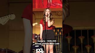 Santeria Pt2  SUBLIME  School of Rock West Cobb schoolofrock [upl. by Niar]