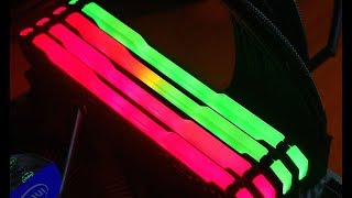 Corsair Vengeance RGB Pro 2 minutes of glorious 4K memory RGB [upl. by Cohe]