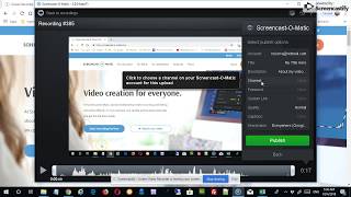 Screencastomatic uploading videos to Screencastomatic [upl. by Odlanir391]