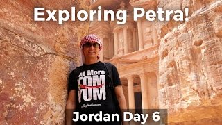 Petra  Exploring the Amazing Rock City of Jordan [upl. by Acilegna]