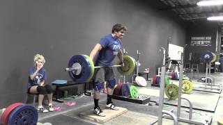 Commentary 4 Halting Snatch Deadlift on Riser with Commentary by Greg Everett [upl. by Leor]