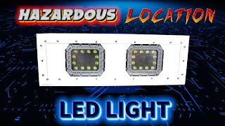 Explosion Proof Paint Booth LED Low Profile Troffer Light  2x4 LayIn [upl. by Moriah915]