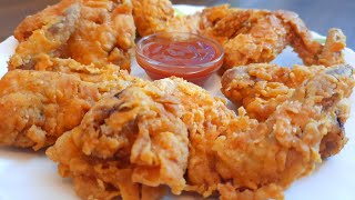 KFC STYLE CHICKEN WINGS  FRIED CHICKEN WINGS RECIPE [upl. by Sharos]