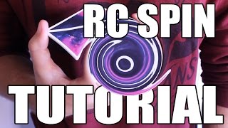 RC SPIN TUTORIAL  CARD FLOURISH [upl. by Rolyab]