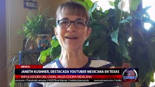 Entrevista en TV con Janet de Jauja Cocina Mexicana [upl. by Amilah939]