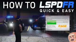 How to Install LSPDFR in 2023  UPDATED 049 LSPDFR DOWNLOAD [upl. by Uhej]