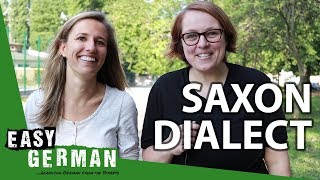 Saxon Dialect vs Standard German with Anja from Learn German with Anja [upl. by Assirual]