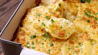 Scalloped Potatoes  Ultimate Comfort Food  SO creamy SO cheesy [upl. by Naor]