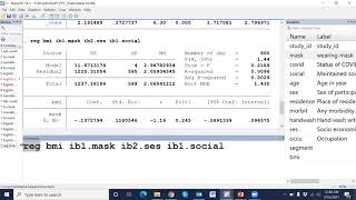 Adjusting for a cluster effect in the regression analysis in STATA [upl. by Ahcropal299]