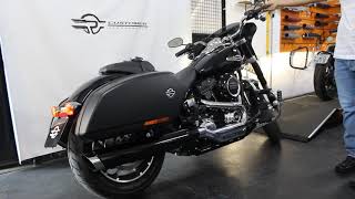 PONTEIRA CUSTOMER  HARLEY DAVIDSON SPORTGLIDE 4quot CROMADA [upl. by Komsa813]