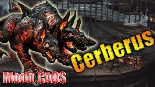 Cerberus en modo CAOS Chaos  Como derrotar a cerberus GOW3 muerte de cerberus [upl. by Wivinia897]