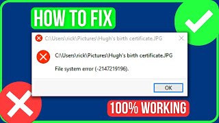 FIXED Microsoft Photos Files System Error 2147219196  Fix Microsoft Photos Not Opening [upl. by Asille448]