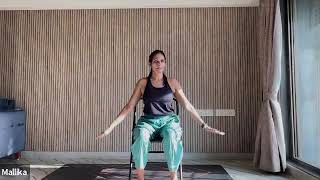 Effective Chair Yoga Practices for Managing IBS Symptoms [upl. by Eedahs]