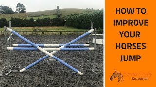 How to improve your horses jump with a quothigh arm Xquot with Kirstin Kelly [upl. by Adnolahs275]