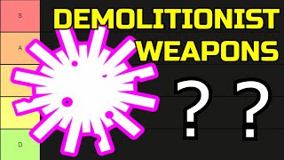 Killing Floor 2  RANKING ALL DEMOLITIONIST WEAPONS  Do You Agree With The List [upl. by Jerold]