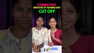 Coimbatore Institute of Technology Cutoff CIT neettamil cutoff hundredcutoff [upl. by Gathers]