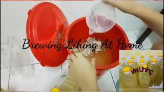 Brewing  Rice Wine  Lihing Sabah [upl. by Mettah]