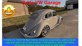 The 1952 VW Split Zwitter finished all in this episode El 1952 Volky terminado todo en este video [upl. by Oigile554]