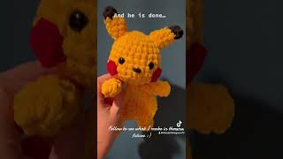 crochet Pikachu  amigurumi [upl. by Osber156]