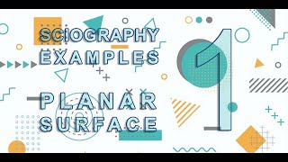 Few examples on sciography of a 2D planar surfaces S1E15 [upl. by Shanda484]