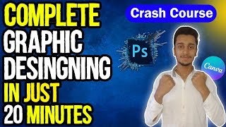 Graphic Designing course for Beginners  Photoshop Tutorial  Canva Graphic Designing [upl. by Cutty]