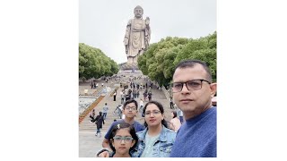 Lingshan Grand Buddha In Wuxi China [upl. by Noyrb]